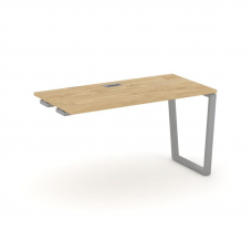 Style Project Стол-приставка к опор. элем. SN-6T2.OPRS-003 Тиквуд Светлый/Металл Серый/Заглушка Плас