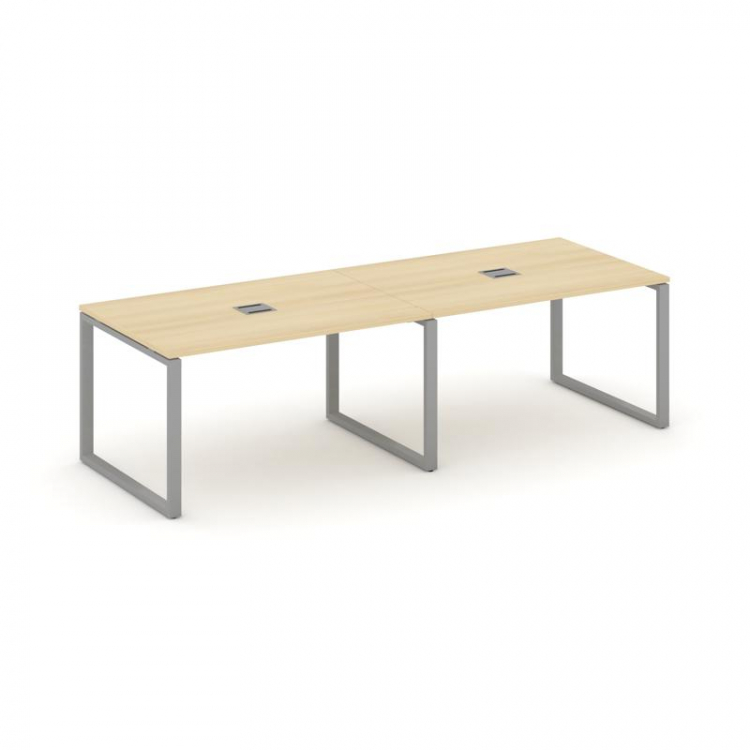 Style Project Стол переговорный SN-6O.SPRG-014 Акация Лорка/Металл Серый 3160*980*750