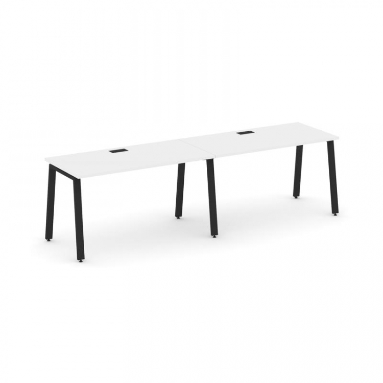 Style Project Рабочая станция 1 сторон. SN-6A.ORS-001 Белый/Металл Черный 1960*600*750