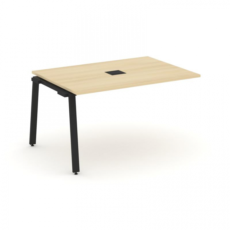 Style Project Проходной наб. элем. перег. стола SN-6A.NSPRG-004 Акация Лорка/Металл Черный 1580*980*