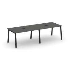 Style Project Стол переговорный SN-6A.SPRG-011 Антрацит/Металл Черный 1960*980*750