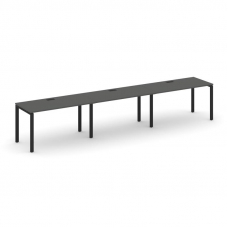 Style Project Рабочая станция 1 сторон. SN-6P.ORS-042 Антрацит/Металл Черный 3540*700*750