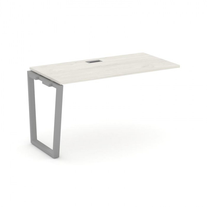 Style Project Проходной наб. элем. SN-6T2.ONRS-001 Дуб Наварра/Металл Серый/Заглушка Пластик Серебро