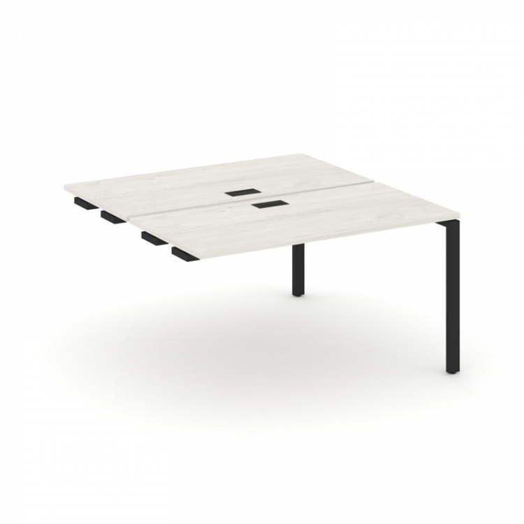 Style Project Стол-приставка к опор. элем. SN-6P.DPRS-024 Дуб Наварра/Металл Черный 1580*1632*750