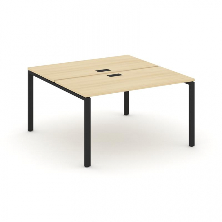 Style Project Рабочая станция 2-х сторон. SN-6P.DRS-011 Акация Лорка/Металл Черный 980*1432*750