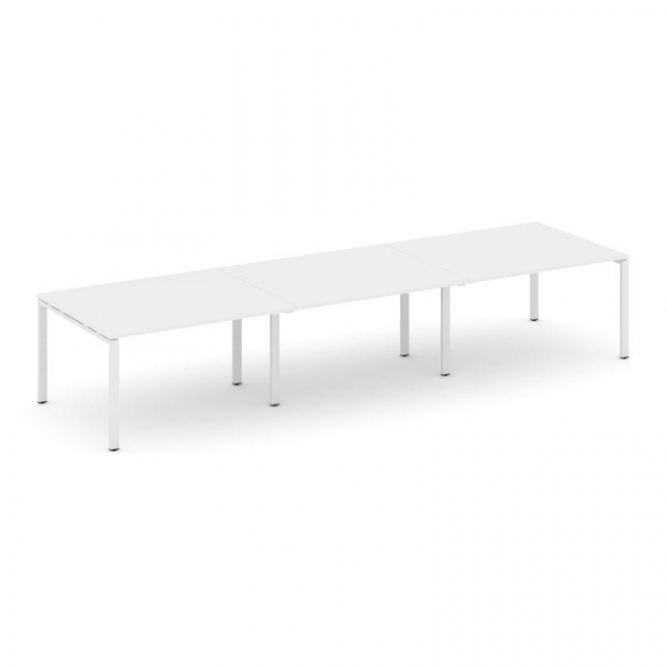 Style Project Стол переговорный SN-6P.SPRG-053.3 Белый/Металл Белый 4140*1180*750