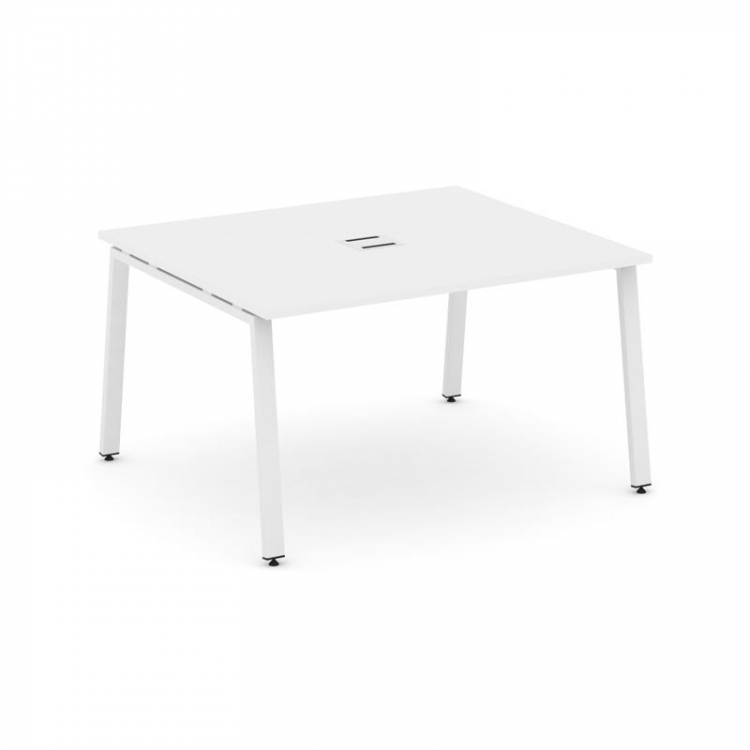 Style Project Стол переговорный SN-6A.SPRG-033 Белый/Металл Белый 1380*1180*750