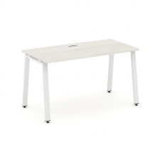 Style Project Стол письменный SN-6A.SP-004 Дуб Наварра/Металл Белый 1580*600*750
