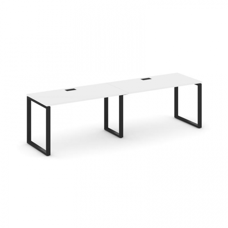 Style Project Рабочая станция 1 сторон. SN-6O.ORS-014 Белый/Металл Черный 3160*700*750