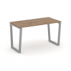 Style Project Стол письменный SN-6T2.SP-001 Дуб Табак/Металл Серый/Заглушка Пластик Серебро 980*600*