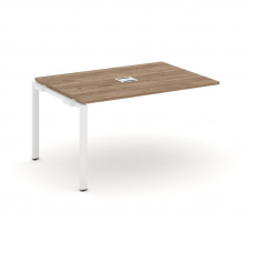 Style Project Проходной наб. элем. перег. стола SN-6P.NSPRG-001 Дуб Табак/Металл Белый 980*980*750