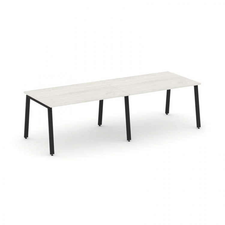 Style Project Стол переговорный SN-6A.SPRG-013.3 Дуб Наварра/Металл Черный 2760*980*750