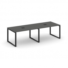 Style Project Стол переговорный SN-6O.SPRG-011 Антрацит/Металл Черный 1960*980*750