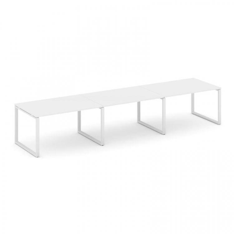 Style Project Стол переговорный SN-6O.SPRG-022.3 Белый/Металл Белый 3540*980*750