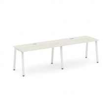 Style Project Рабочая станция 1 сторон. SN-6A.ORS-022 Дуб Наварра/Металл Белый 2360*800*750