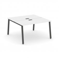 Style Project Рабочая станция 2-х сторон. SN-6A.DRS-002 Белый/Металл Антрацит 1180*1232*750