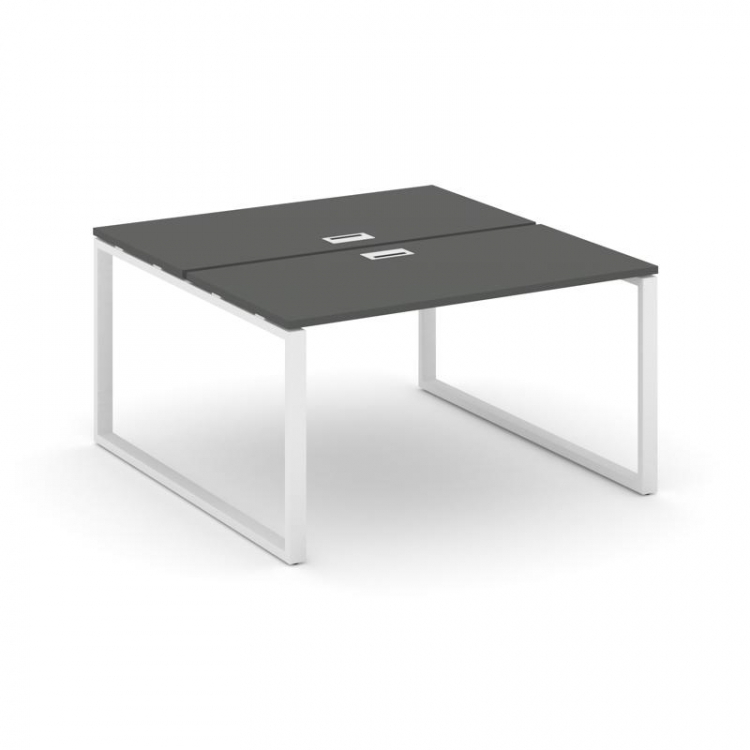 Style Project Рабочая станция 2-х сторон. SN-6O.DRS-011 Антрацит/Металл Белый 980*1432*750