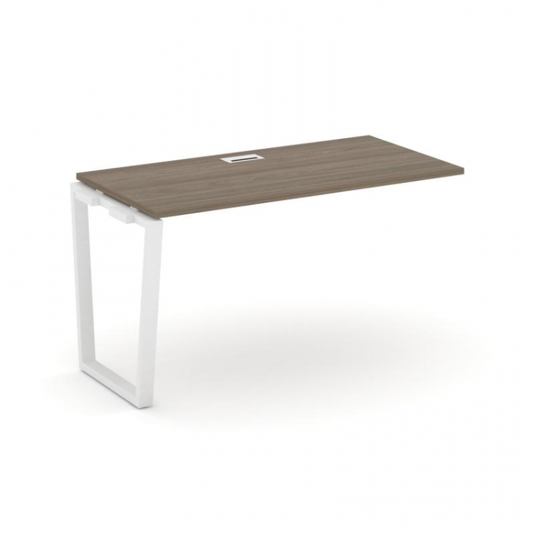 Style Project Проходной наб. элем. SN-6T2.ONRS-014 Вяз Благородный/Металл Белый/Заглушка Пластик Бел