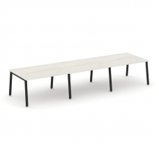 Style Project Стол переговорный SN-6A.SPRG-052.3 Дуб Наварра/Металл Черный 3540*1180*750