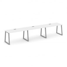 Style Project Рабочая станция 1 сторон. SN-6T1.ORS-051 Белый/Металл Серый/Заглушка Пластик Серебро 2