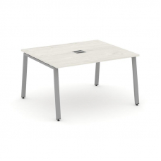 Style Project Стол переговорный SN-6A.SPRG-032 Дуб Наварра/Металл Серый 1180*1180*750