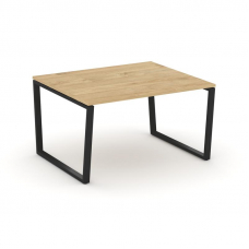 Style Project Стол переговорный SN-6T2.SPRG-034.3 Тиквуд Светлый/Металл Черный 1580*1180*750