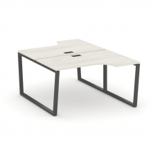 Style Project Рабочая станция эргоном. SN-6T2.DRPA-011 Дуб Наварра/Металл Антрацит/Черный Пластик 13