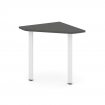 Style Project Угловой элемент стола SN-6.USP-021 Антрацит/Металл Белый 800*800*750