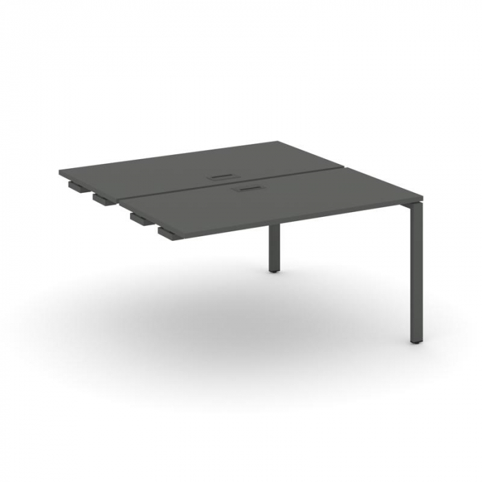 Style Project Стол-приставка к опор. элем. SN-6P.DPRS-021 Антрацит/Металл Антрацит 980*1632*750
