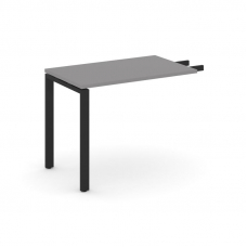 Стайл Проджект Брифинг приставка SN-6P.BR-005 Серый Пепел/Металл Черный 1380*600*750