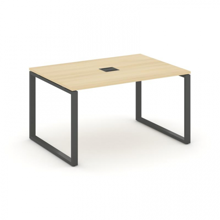 Style Project Стол переговорный SN-6O.SPRG-001 Акация Лорка/Металл Антрацит 980*980*750