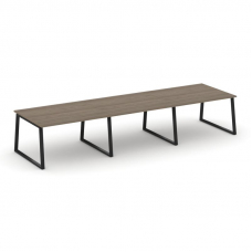 Style Project Стол переговорный SN-6T1.SPRG-054.3 Вяз Благородный/Металл Черный 4740*1180*750