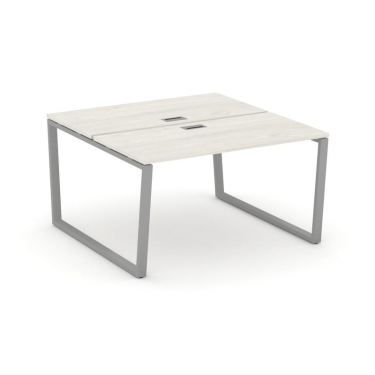 Style Project Рабочая станция 2-х сторон. SN-6T2.DRS-001 Дуб Наварра/Металл Серый/Заглушка Пластик С
