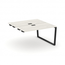 Style Project Стол-приставка к опор. элем. SN-6T2.DPRS-014 Дуб Наварра/Металл Черный/Заглушка Пласти