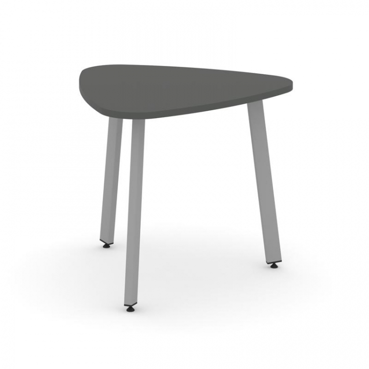 Style Project Стол переговорный SN-6.SPRG-70.3 Антрацит/Металл Серый 900*900*750