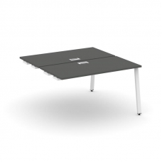 Style Project Стол-приставка к опор. элем. SN-6A.DPRS-022 Антрацит/Металл Белый 1180*1632*750