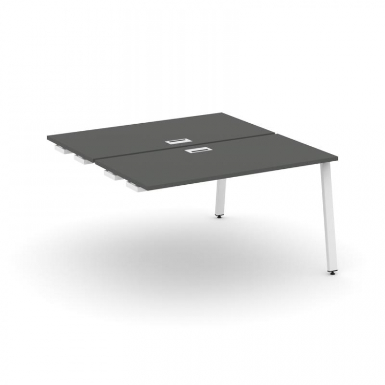 Style Project Стол-приставка к опор. элем. SN-6A.DPRS-022 Антрацит/Металл Белый 1180*1632*750