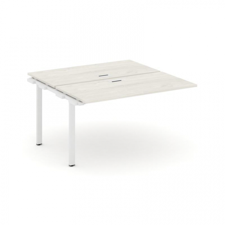 Style Project Проходной наб. элем. SN-6P.DNRS-023 Дуб Наварра/Металл Белый 1380*1632*750