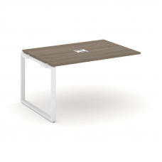 Style Project Проходной наб. элем. перег. стола SN-6O.NSPRG-004 Вяз Благородный/Металл Белый 1580*98