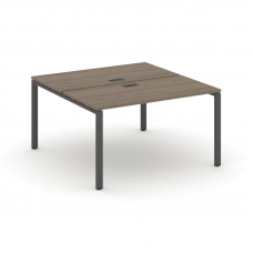 Style Project Рабочая станция 2-х сторон. SN-6P.DRS-003 Вяз Благородный/Металл Антрацит 1380*1232*75