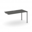 Style Project Стол-приставка к опор. элем. SN-6P.OPRS-022 Антрацит/Металл Серый 1180*800*750