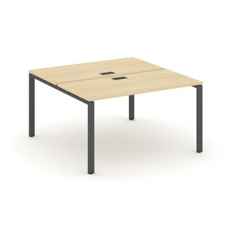 Style Project Рабочая станция 2-х сторон. SN-6P.DRS-002 Акация Лорка/Металл Антрацит 1180*1232*750