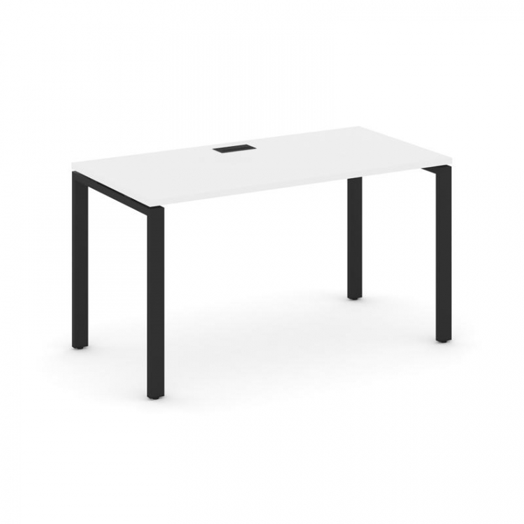 Style Project Стол письменный SN-6P.SP-022 Белый/Металл Черный 1180*800*750