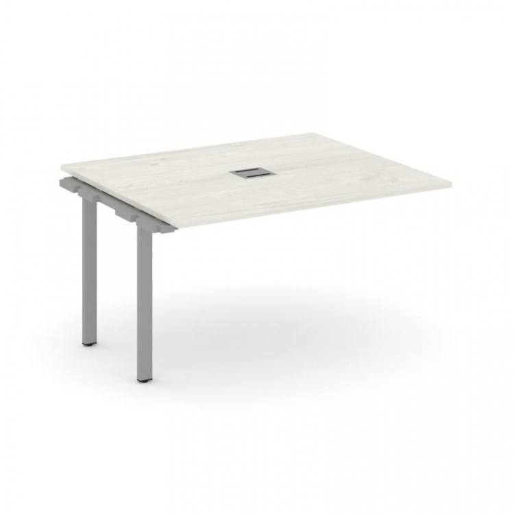 Style Project Проходной наб. элем. перег. стола SN-6P.NSPRG-032 Дуб Наварра/Металл Серый 1180*1180*7