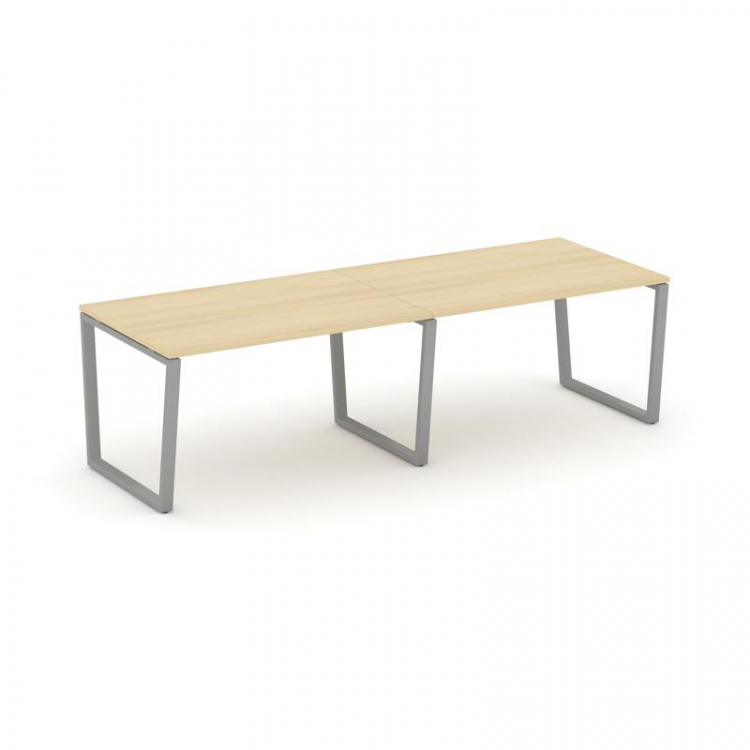 Style Project Стол переговорный SN-6T2.SPRG-014.3 Акация Лорка/Металл Серый 3160*980*750