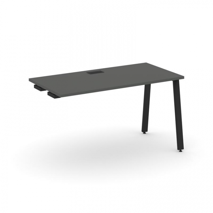 Style Project Стол-приставка к опор. элем. SN-6A.OPRS-011 Антрацит/Металл Черный 980*700*750