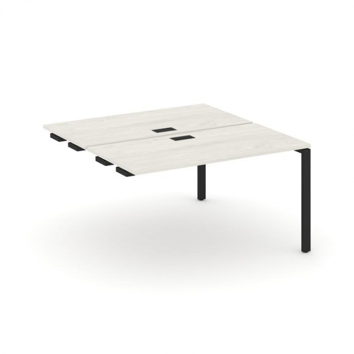 Style Project Стол-приставка к опор. элем. SN-6P.DPRS-023 Дуб Наварра/Металл Черный 1380*1632*750