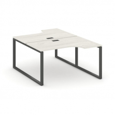 Style Project Рабочая станция эргоном. SN-6O.DRPA-022 Дуб Наварра/Металл Антрацит 1580*1632/1992*750