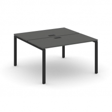 Style Project Рабочая станция 2-х сторон. SN-6P.DRS-004 Антрацит/Металл Черный 1580*1232*750