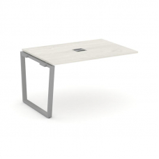 Style Project Проходной наб. элем. перег. стола SN-6T2.NSPRG-003 Дуб Наварра/Металл Серый/Заглушка М